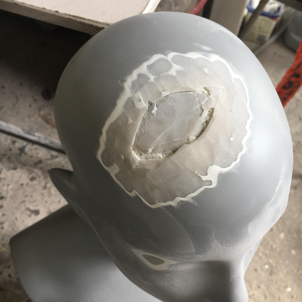 Mannequin Head Repair